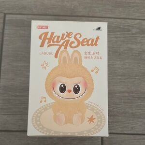 Labubu Have A Seat Toy - Cream